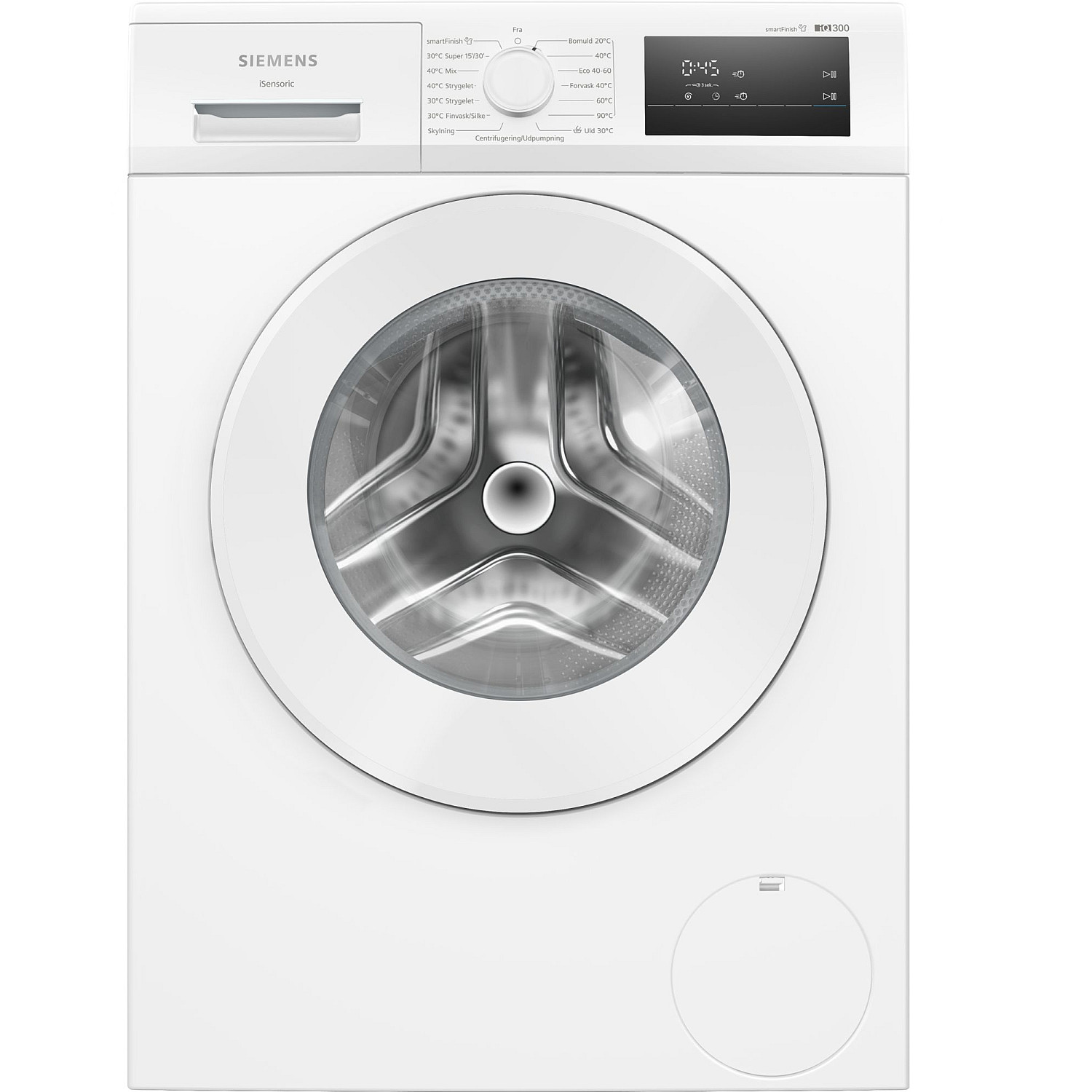 Siemens frontmatad tvättmaskin wm14n08ldn
