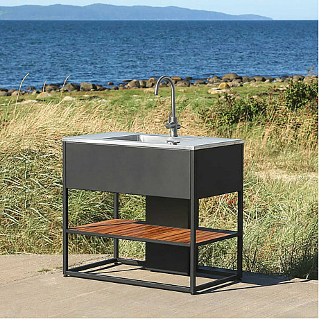 Skeldervik -  Diskbänksmodul Stainless Countertop