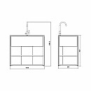 Skeldervik -  Diskbänksmodul Stainless Countertop