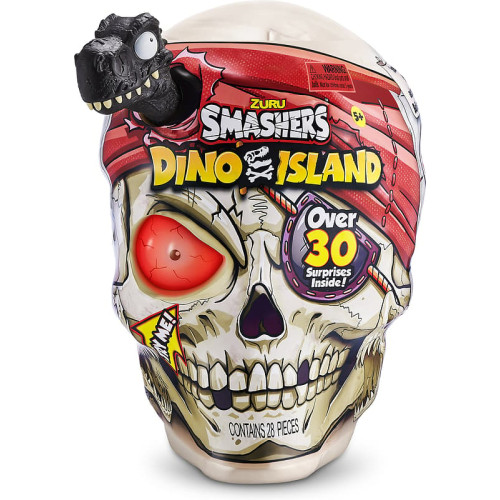 Smashers - Dino Island Skull - snabb leverans