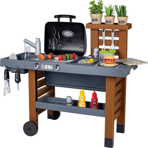 Smoby - Garden Kitchen grill-lekset - snabb leverans