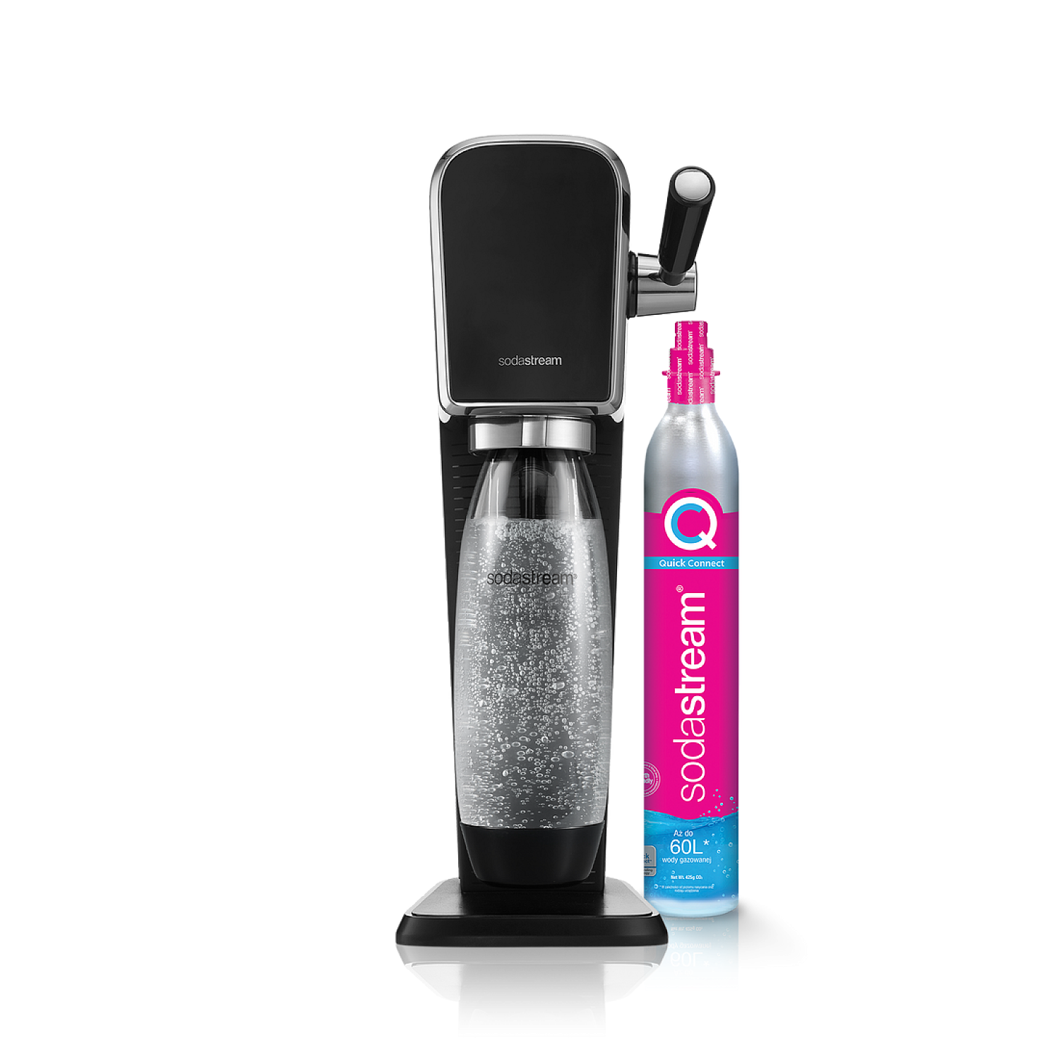 Sodastream kolsyremaskin art