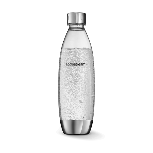 Sodastream - flaska 1L fuse metal. diskmaskinssäker