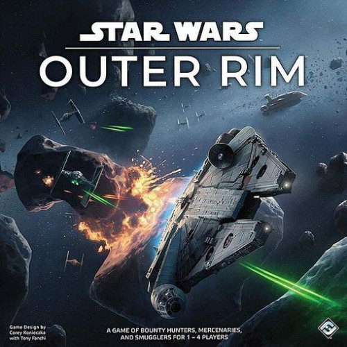 Star Wars - Outer Rim Brädspel - snabb hemleverans