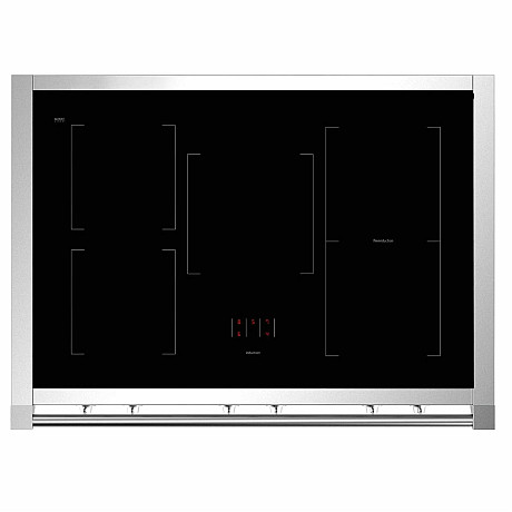 Steel -  Induktionsspis Ascot Combi-steam 90 cm, Svart/Mässing
