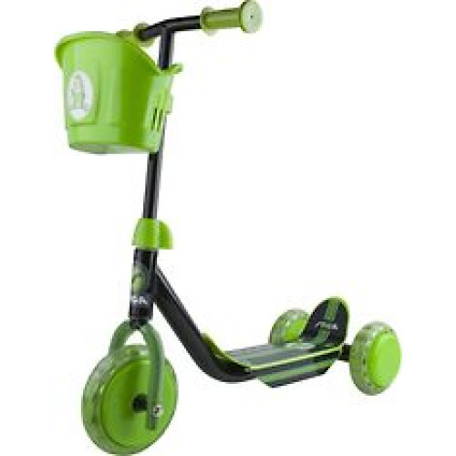 Stiga - Mini Kid 3W sparkcykel. svart/grön