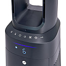 Ströme - Gliding Grille Bladlös 2-i-1 Tornfläkt och luftrenare, Mörkblå