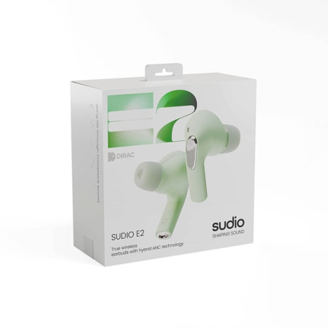 Sudio - In-ear e2 true wireless anc jade