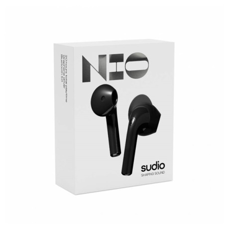 Sudio - - Nio true wireless in-ear  svart mic