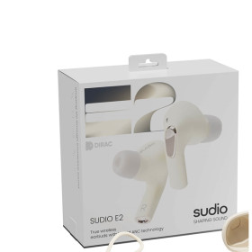 Sudio - - In-ear e2 true wireless anc chalk