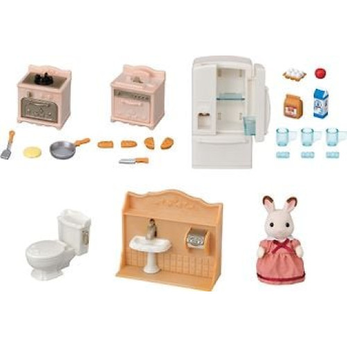 Sylvanian Families - - Komplett möbelset