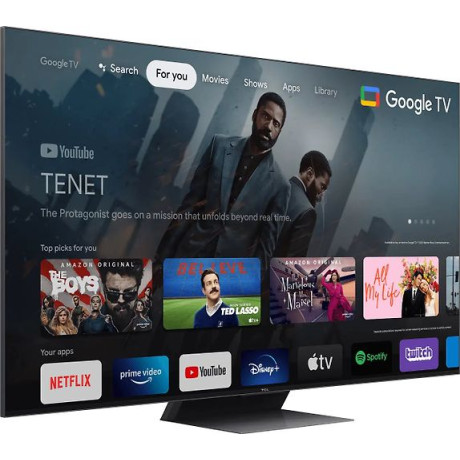 TCL - 75C845 75 tum, 4K Ultra HD Smart QLED-TV TCL - 75C845 75 tum, 4K Ultra HD Smart QLED-TV