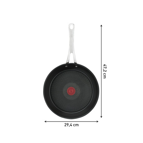 JAMIE OLIVER TEFAL - E3060635 JO Cook's classics SS 28 cm JAMIE OLIVER TEFAL - E3060635 JO Cook's classics SS 28 cm