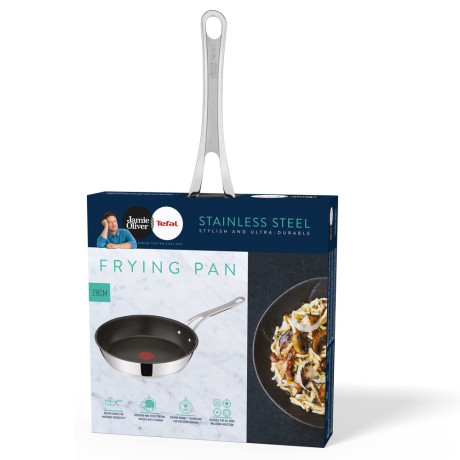 JAMIE OLIVER TEFAL - E3060635 JO Cook's classics SS 28 cm JAMIE OLIVER TEFAL - E3060635 JO Cook's classics SS 28 cm