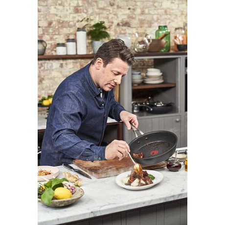 Tefal - Jamie Oliver Hard Anodised Stekpanna set 2 delar Tefal - Jamie Oliver Hard Anodised Stekpanna set 2 delar