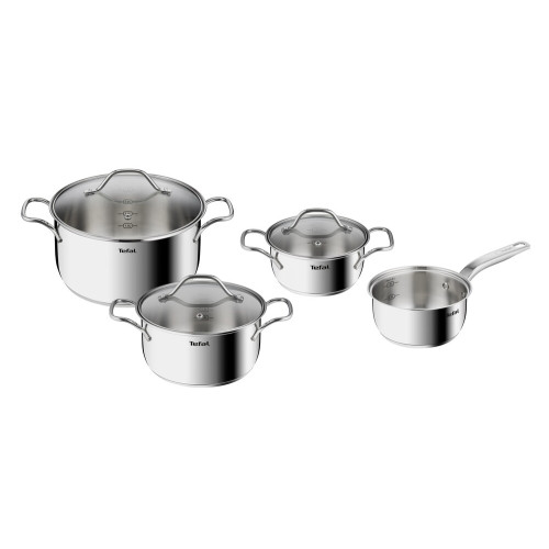 TEFAL - B864S734 Intuition Grytset 7 pcs set Stainless steel