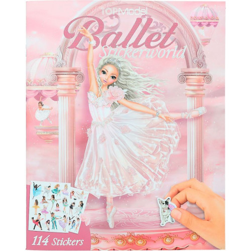 TOPModel - BALLET Stickerworld klistermärkebok