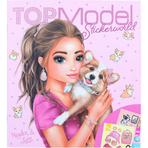 TOPModel - CORGI Stickerworld dekalbok