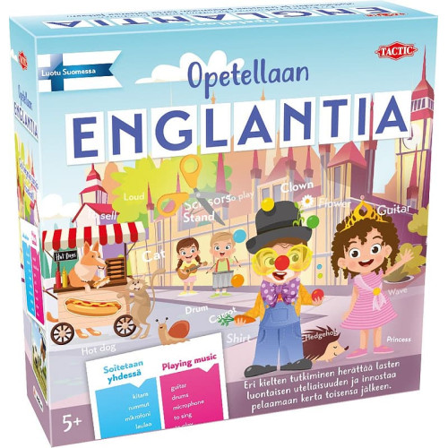 Tactic - Learning English brädspel - snabb hemleverans