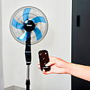 Taurus - Pidestalfläkt Boreal 16cr Digital Pelare Svart 40cm