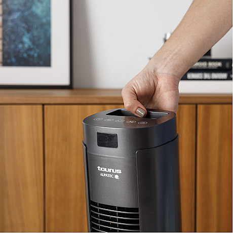 Taurus - Tornfläkt New Babel Digital Svart 76cm