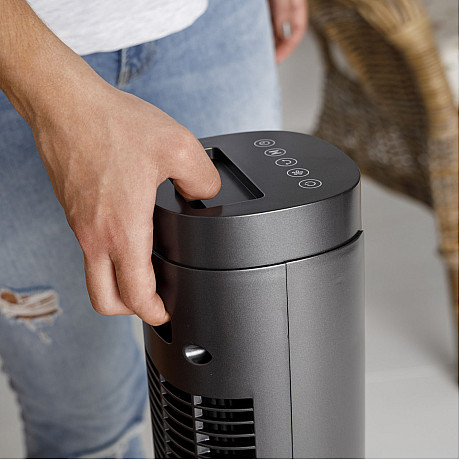 Taurus - Tornfläkt New Babel Digital Svart 76cm