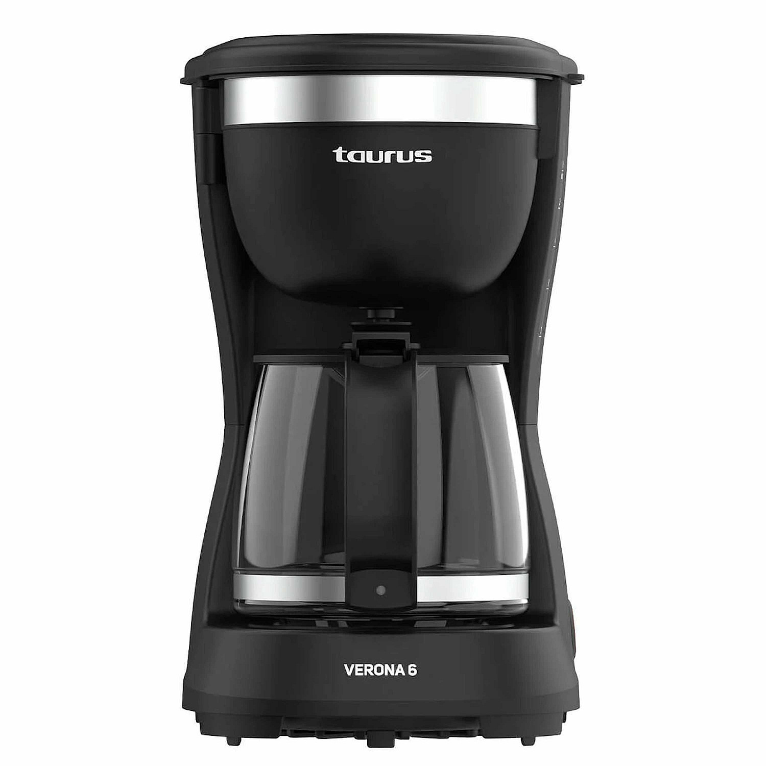 Taurus kaffebryggare verona 6 kaffebryggare, svart