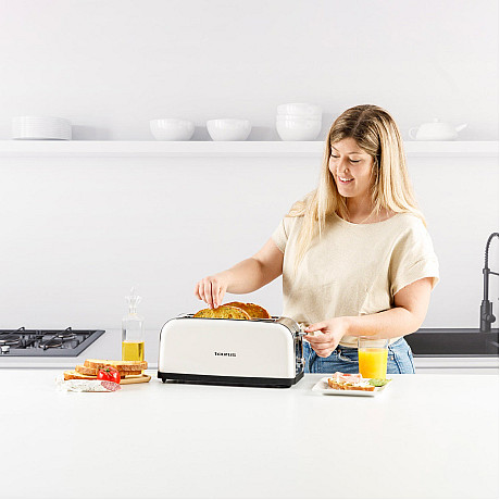 Taurus - Creme - Vintage, Långt Fack