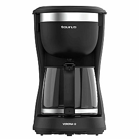 Kaffebryggare Taurus - Verona 12 Kaffebryggare, Svart