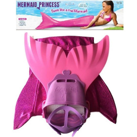 Techwo - Mermaid Princess svans och mono flipper