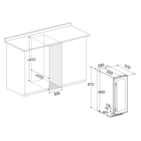 Temptech - OBIU30DBB Temptech - OBIU30DBB