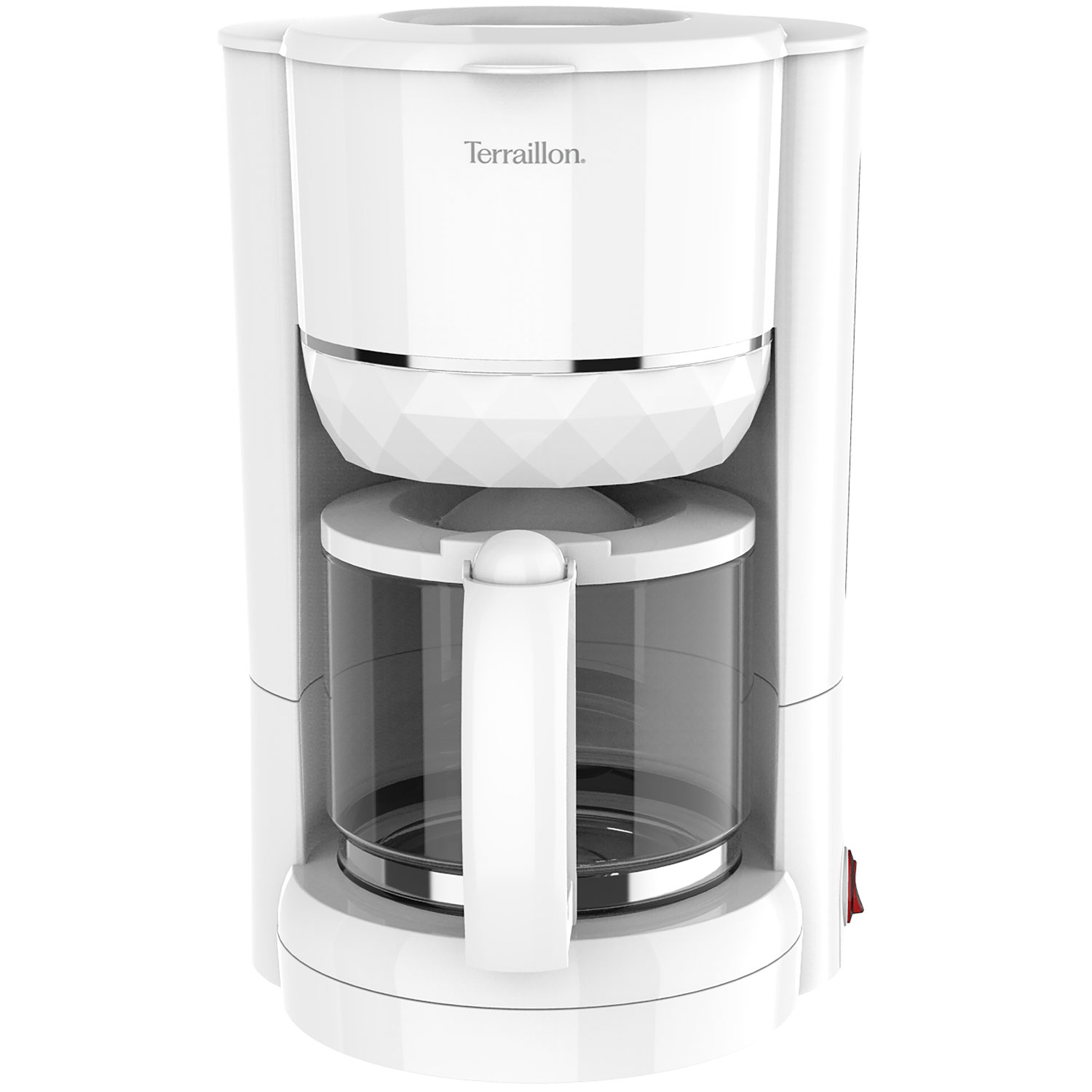Terraillon kaffebryggare ter15353 - diamond , vit