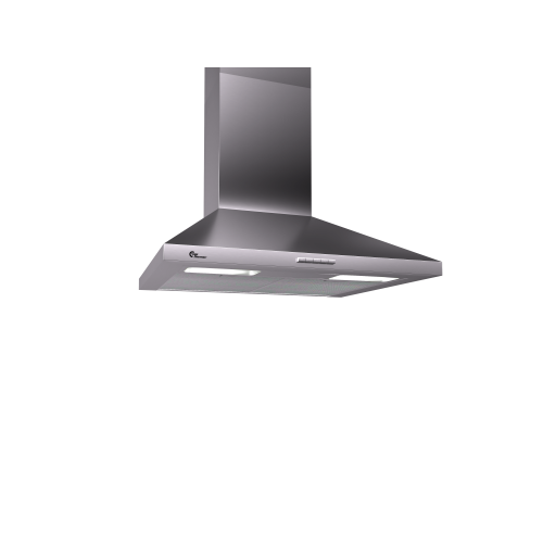 Thermex vägghängd fläkt camino eco ii vägg 60 cm rostfri