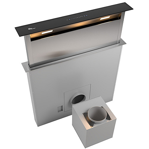 Thermex bänkfläkt trent (nimes) bänkmodell 88cm rostfri/glastouch