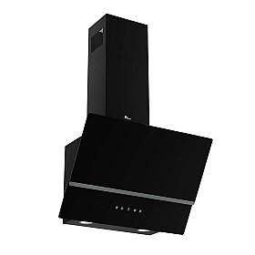 Vägghängd fläkt Thermex - Glasgow 60 cm - Svart, Vertikal fläkt med 543 m³/h och glas-touch