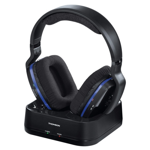 Thomson headset whp3311 trådlös svart over-ear 100m