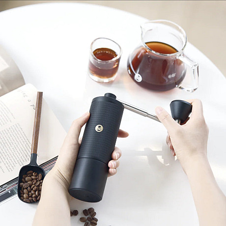 Timemore - TIM566 C5S Pro Kaffekvarn svart med fällbart handtag