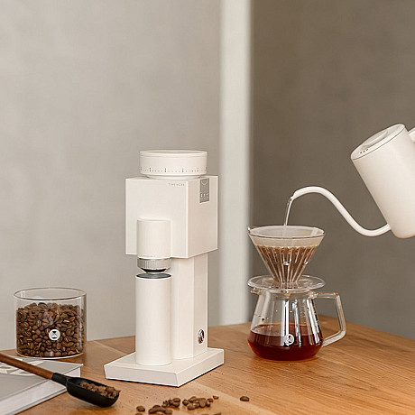 Timemore - TIM593 Bricks 01S Elektrisk kaffekvarn vit