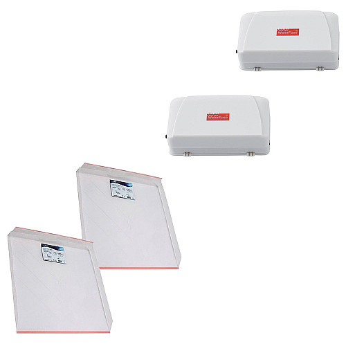 tollco - 2st golvskydd 60cm & 2st vattenlarm - kyl/frys