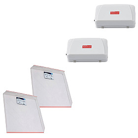 Tollco - 2st Golvskydd 60cm & 2st Vattenlarm - Kyl/frys