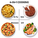 Toshiba - MW3-AC26SF(WH) - Vit - 26L kapacitet, 900W effekt Toshiba - MW3-AC26SF(WH) - Vit - 26L kapacitet, 900W effekt