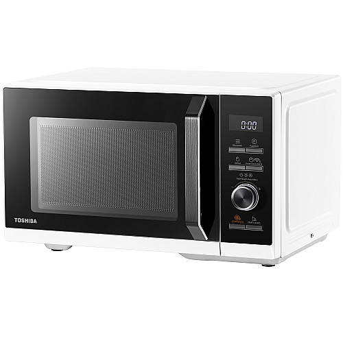 Toshiba fristående mikrovågsugn mw3-sac23sf(wh) - vit - 23l kapacitet, 900w effekt