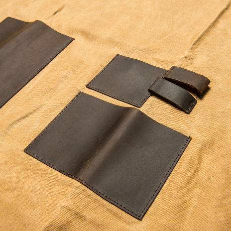 Traeger - Apron Canvas ans Leather Outdoor Traeger - Apron Canvas ans Leather Outdoor