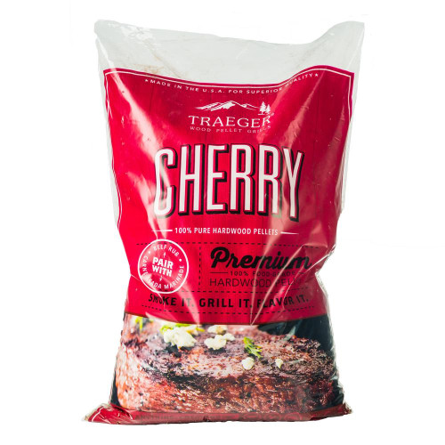 Traeger - Cherry pellets 9 kg - snabb hemleverans