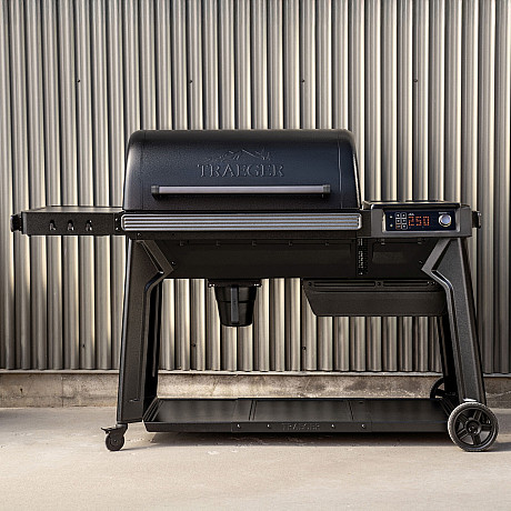 Traeger - Woodridge Pro - Med Super Smoke & Pelletsensor