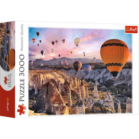 Trefl - TREFL Cappadocia Hot Air Balloons Pussel 3000 bitar