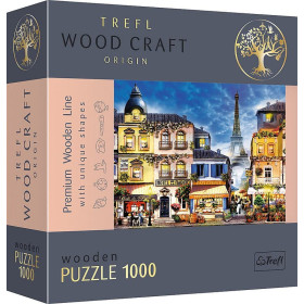 Trefl - French Alley pussel trä 1000 bitar