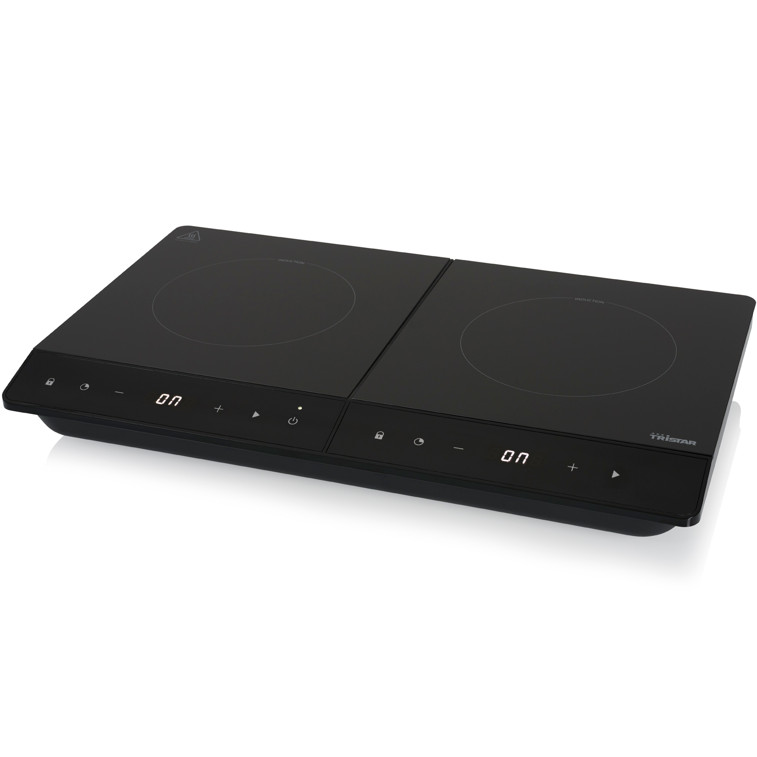 Tristar kokplatta ik-6162 - svart, 3500w med lcd-panel
