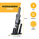 Tristar - KR-3160  - Svart, BLDC-motor för stark prestanda