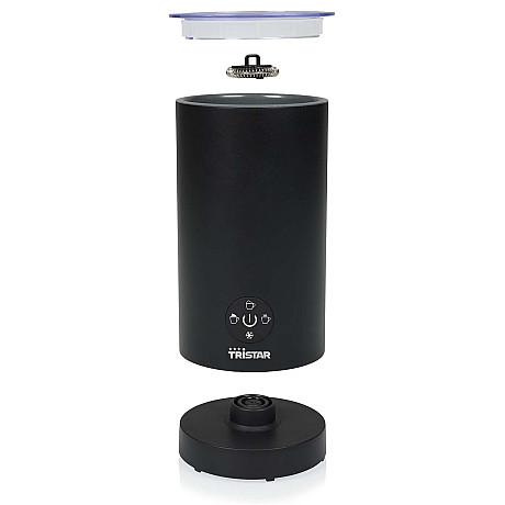 Tristar - MK-2278 - Svart, Skummar varm och kall mjölk